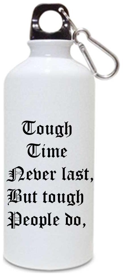 

Juvixbuy printed Tough time sipper bottle ( Aluminium ) 750ml