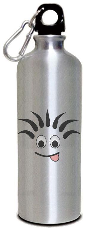 

Juvixbuy Printed Sports Silver Sipper Water Bottle ( Aluminium ) 750ml