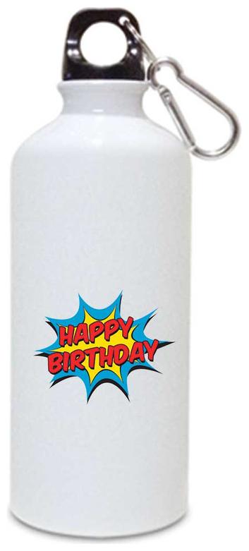

Juvixbuy Printed Happy Birthday 001 Water bottle Sipper bottle ( Aluminium ) 750ml