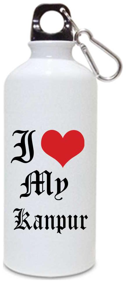 

Juvixbuy Printed i love my Kanpur Water Sipper bottle ( Aluminium ) 750ml