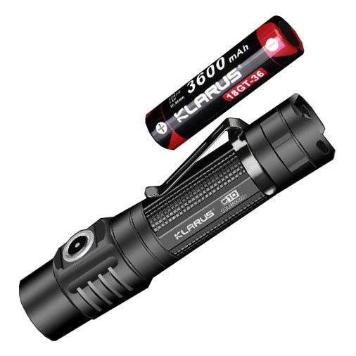 

Klarus G10 Rechargeable Flashlight - CREE XHP35 HD E4 LED - 1800 Lumens