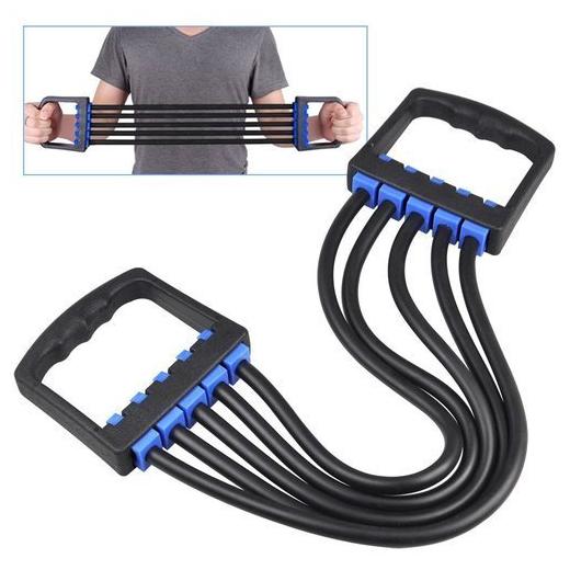 Buy Knotty Joy 5 Tube Adjustable Chest Expander Unbreakable Latex
