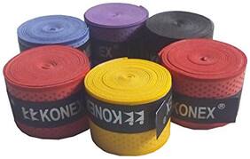 Konex Pack of 2 Multipurpose Badminton/Tennis/Squash Racket Super Tacky Touch Grip