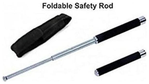kudos  FOLDING ROD WITH FOAM PADDED HANDLE FOR-SECURITY GUARD & GIRLS SELF DEFENCE