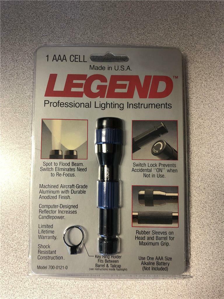 

Legend Professional Lighting Instrument FLASHLIGHT 700-0121-0
