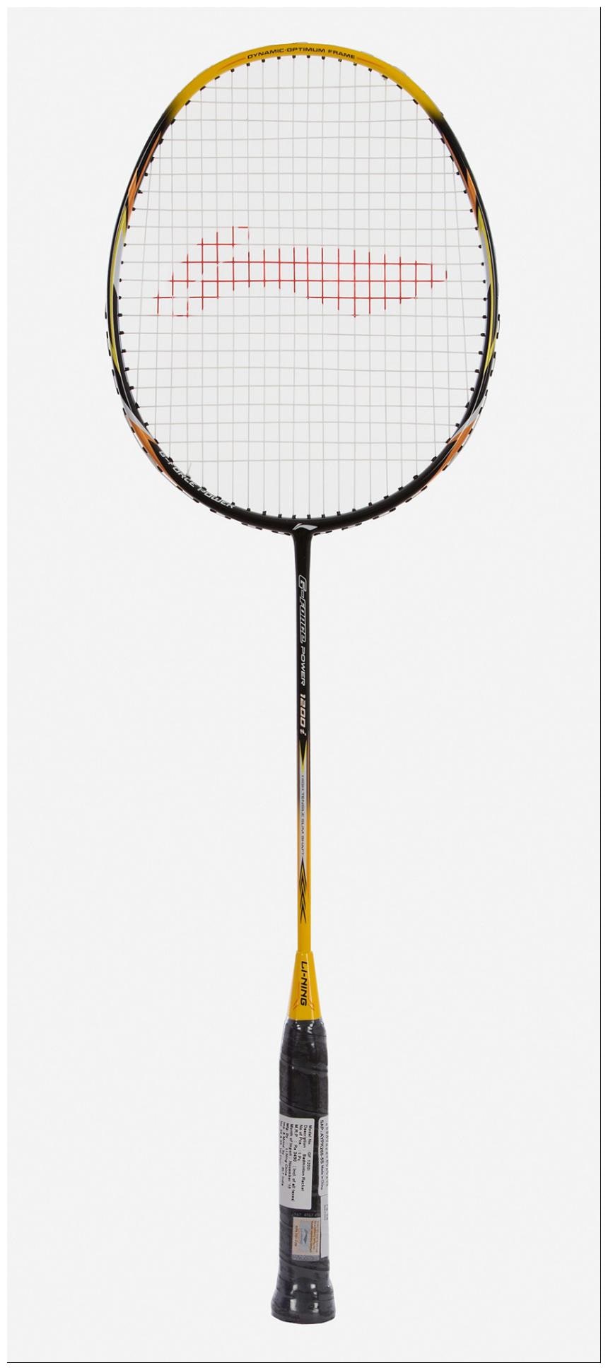 Li Ning G Force Power 1200i Strung Badminton Racket