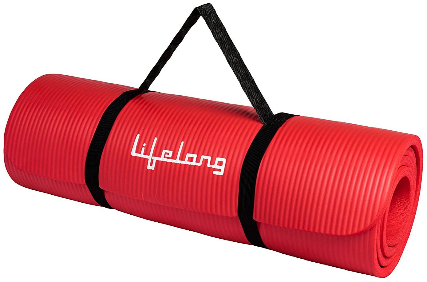 

Lifelong Red Foam Yoga mat - 1 pc