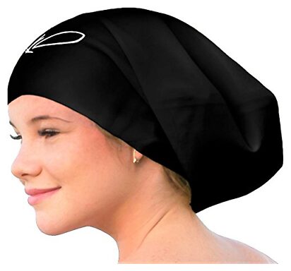 Women Fashion Swim Cap Swimming Hat For Long Hair