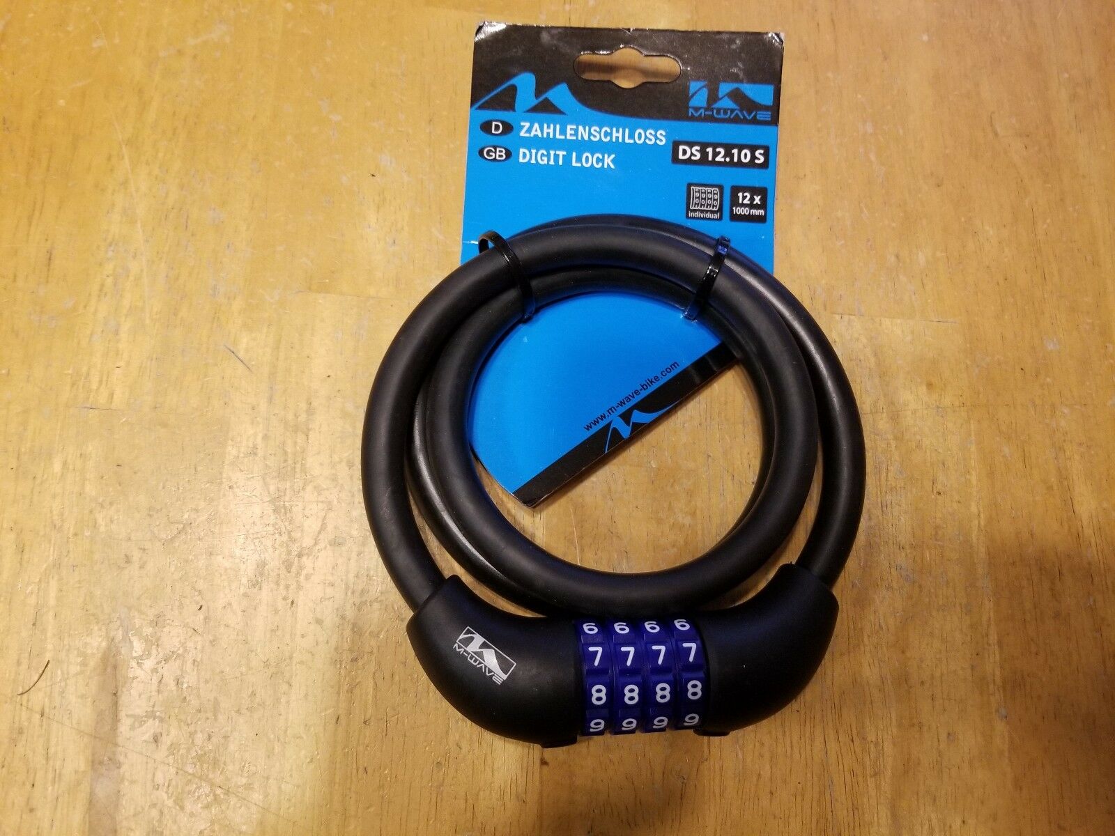 m wave bike lock