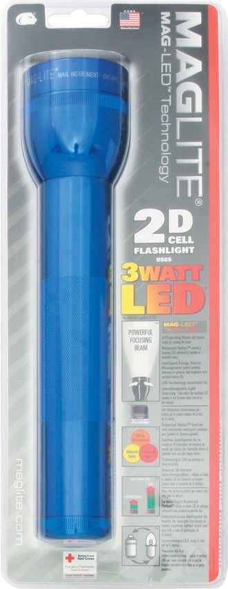 

Mag-Lite ML51012 2D Cell Flashlight Blue