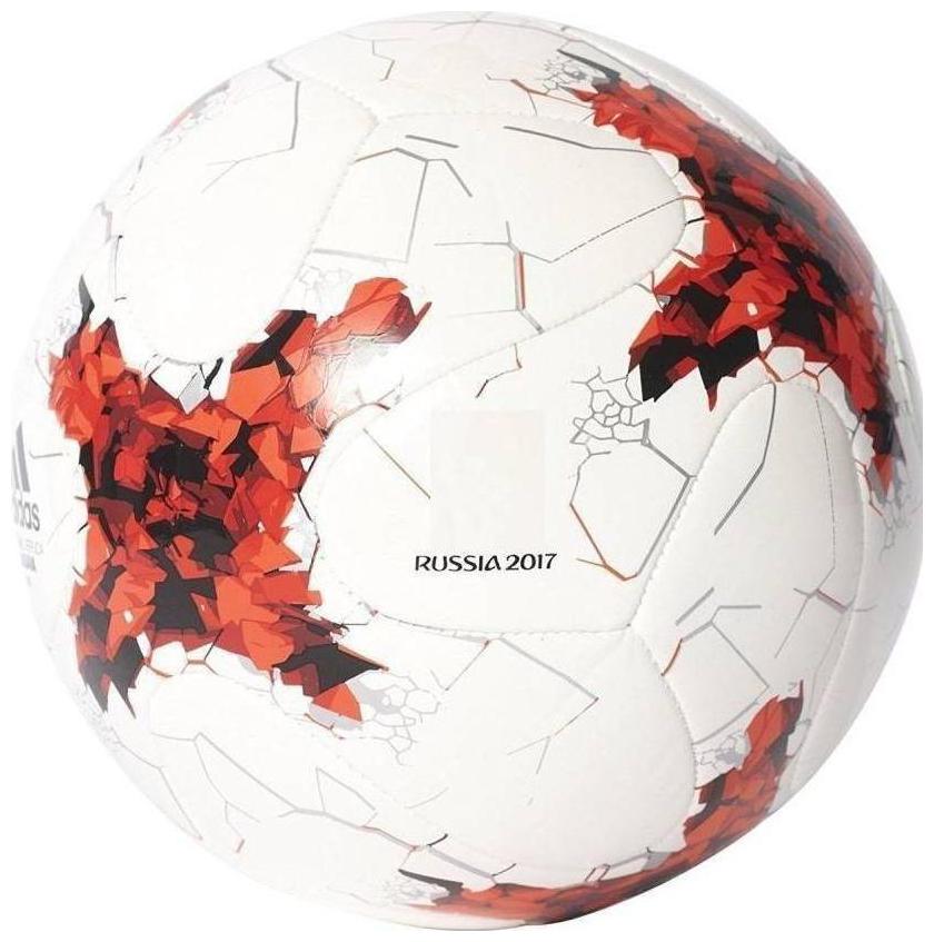 MDN Russia FIFA 2017 Football Size: 5 Pack of 1, White, Red