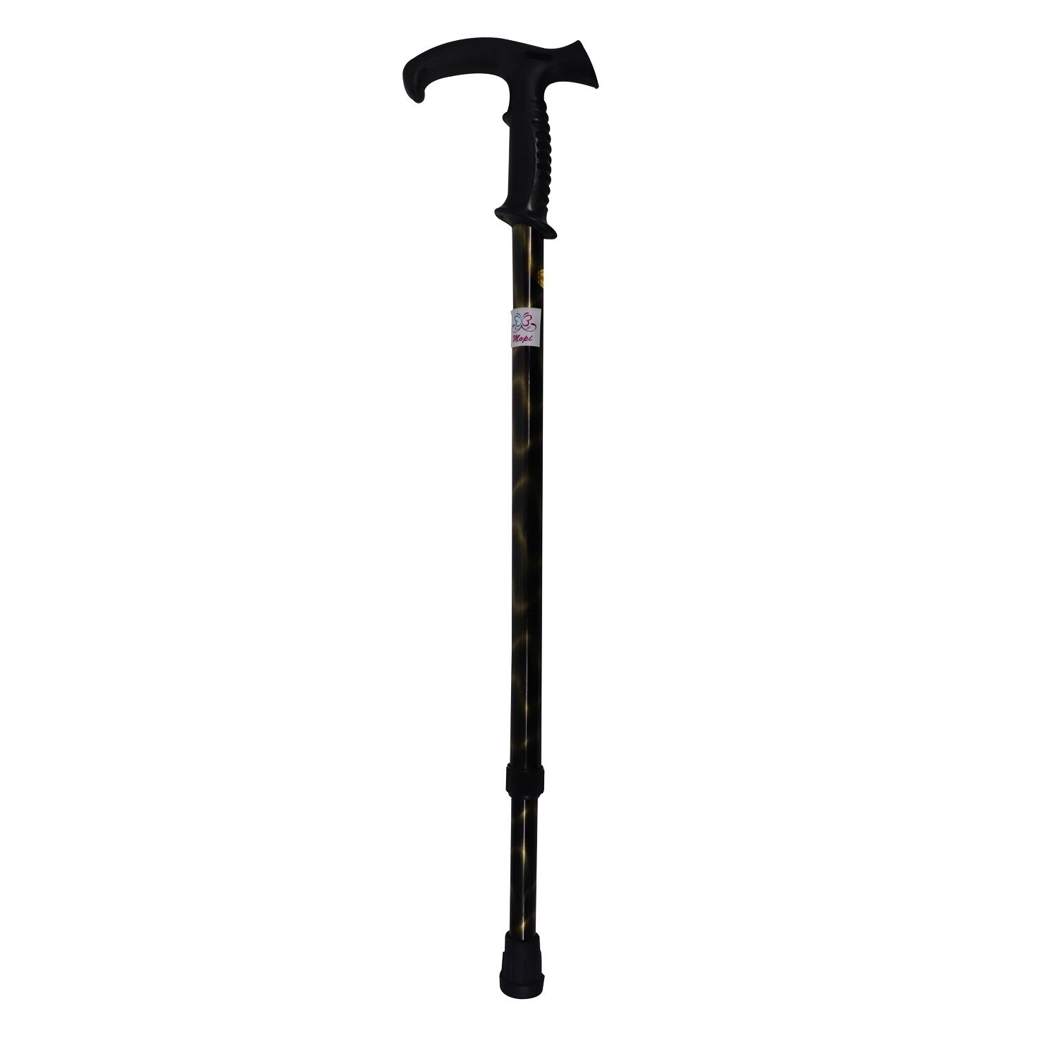 

Mopi One Leg Walking Stick With Height Adjustable - Gold Printed Design