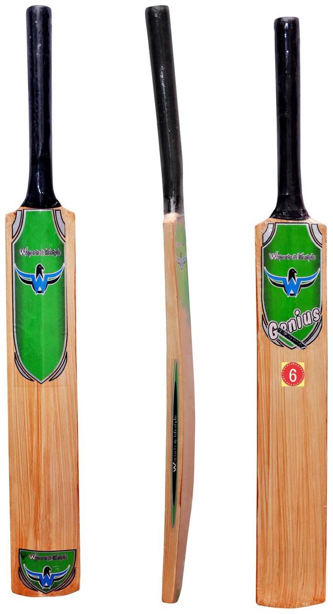 

Natural Polish - Popular Willow Cricket bat - (Size-6) Best Quality - 100 Genuine