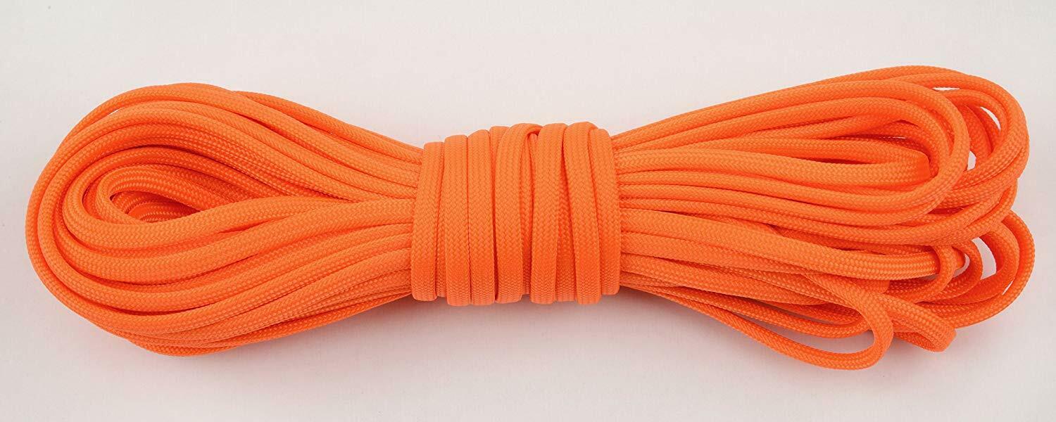 

NEW Nite Ize 50 Feet 550 para Cord Orange 1Pack Cord Rope Tie Down