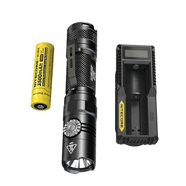 

NITECORE EC22 -1000 Lumens LED Flashlight w NL1835 Battery UM10 Charger