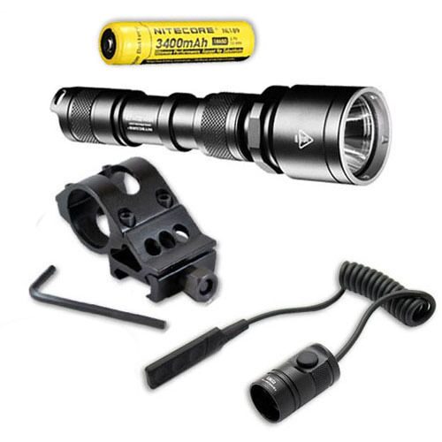

Nitecore MH25GT Flashlight w NL189 RSW1 Pressure Switch Offset Mount