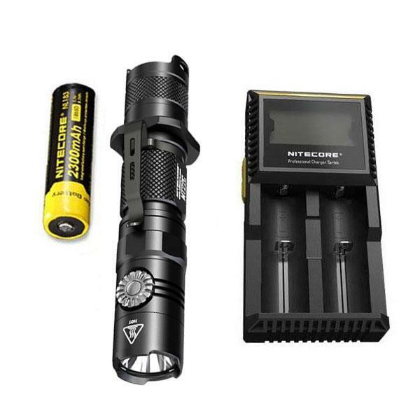 

Nitecore MT22C -1000 Lumen Flashlight w NL183 Battery D2 Charger