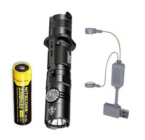 

Nitecore MT22C -1000 Lumen Flashlight w NL183 Battery A1 Charger