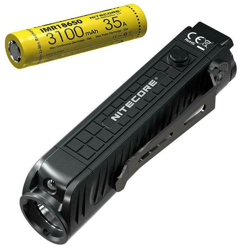 

Nitecore P18 Unibody Die-cast Futuristic Tactical Flashlight - 1800 Lumen w 1x