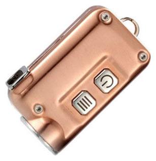 

NITECORE TINI Mini Metallic Micro Rechargeable Keychain Light -380Lm (Copper)