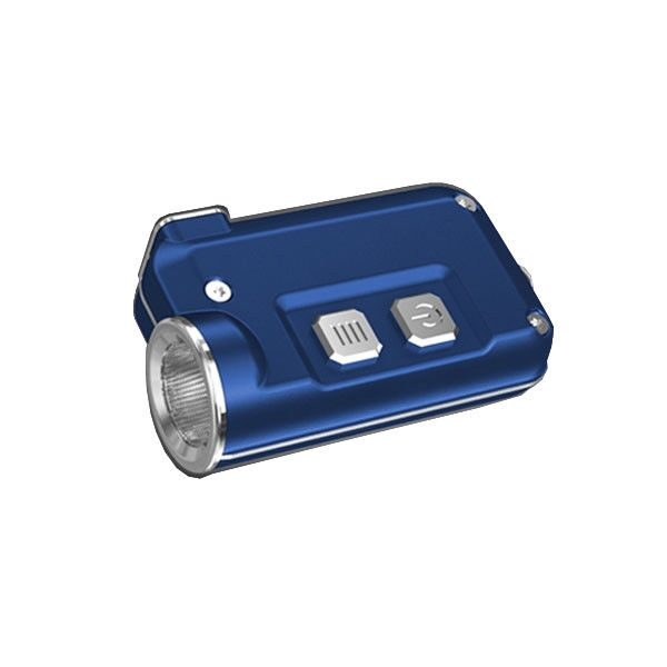 

NITECORE TINI USB Rechargeable Keychain Light -380Lm (Blue) w Free USB Cable