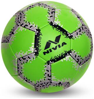 NIVIA UTSAV MACHINE STITCH FOOTBALL SIZE-3 GREEN