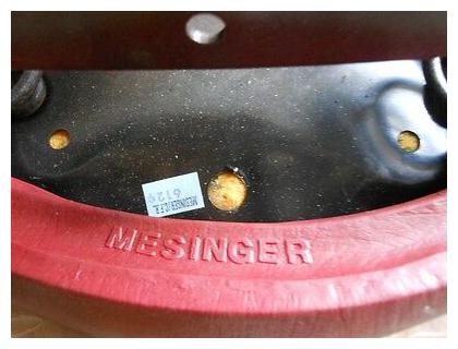 mesinger bicycle seat