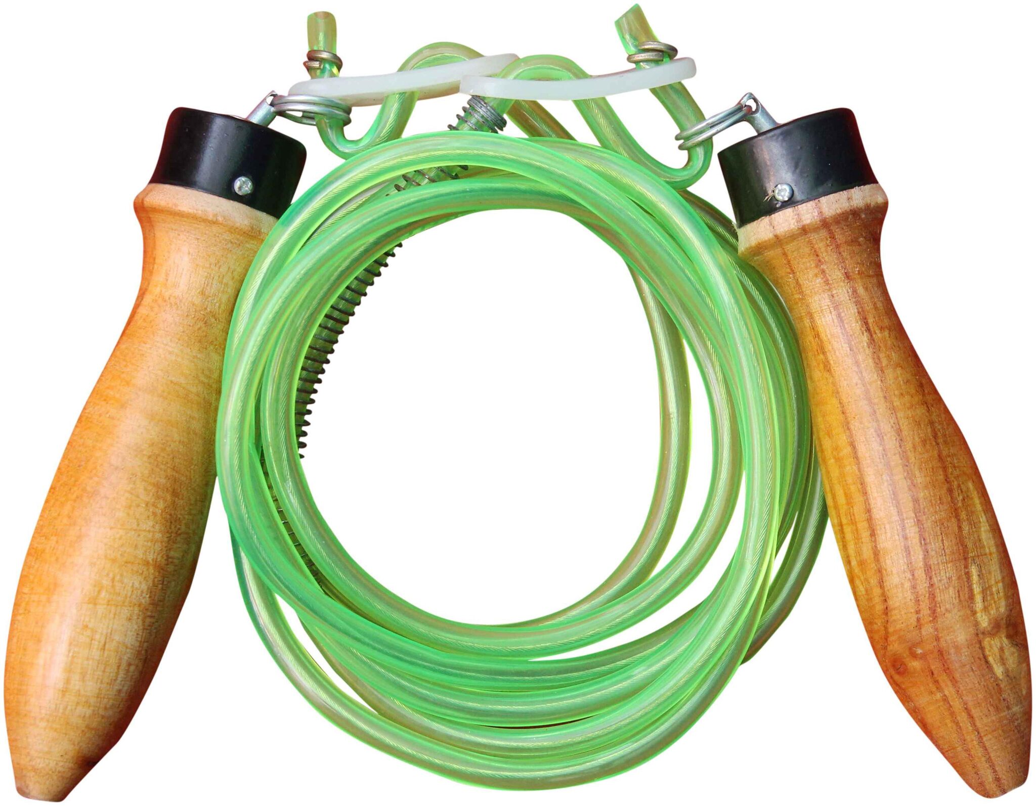 

P D Heavy Wooden Handle Skipping Rope