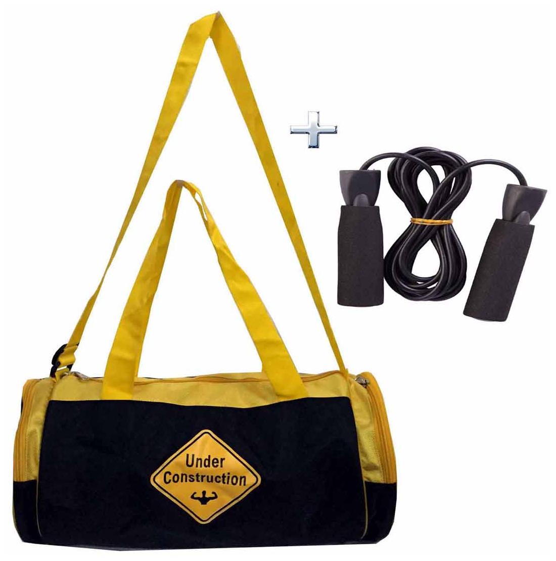 

Protoner Gym Bag Muscles Under Construction With Rope