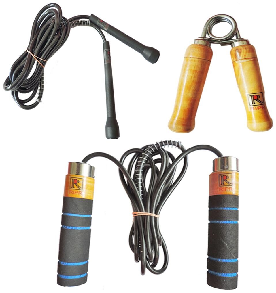 

RIPR RX combo (Foam skipping rope pencil skipping rope and hand gripper)