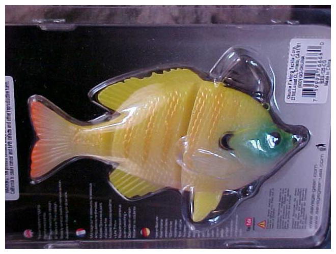 Savage Gear 5/" 3D Bluegill Slow Sinking BSS-125-CG CITRUS GILL for Bass