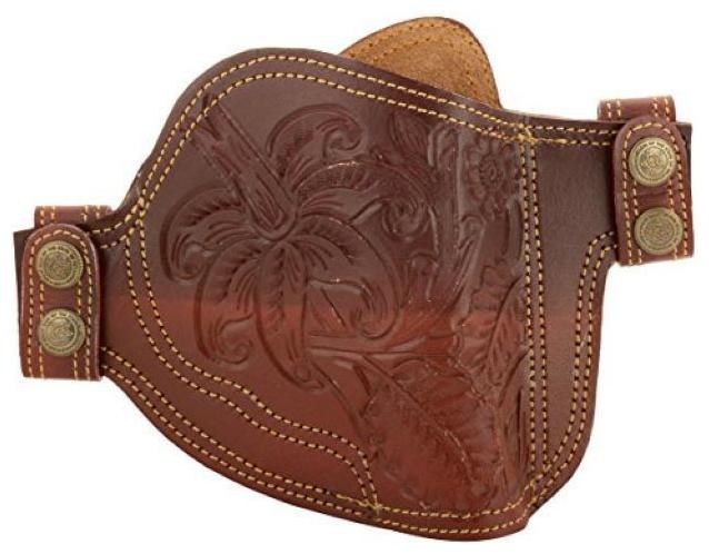 

Schieben Engraved of Pure Leather Racquet Carry Case Cover Free Size (Brown)