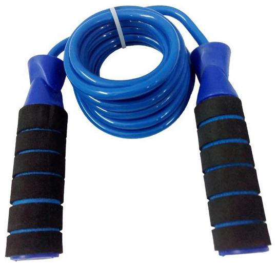 

Skipping Rope With Eva Handle Adjustable For Kids And Adults (Assorted Colors And design)