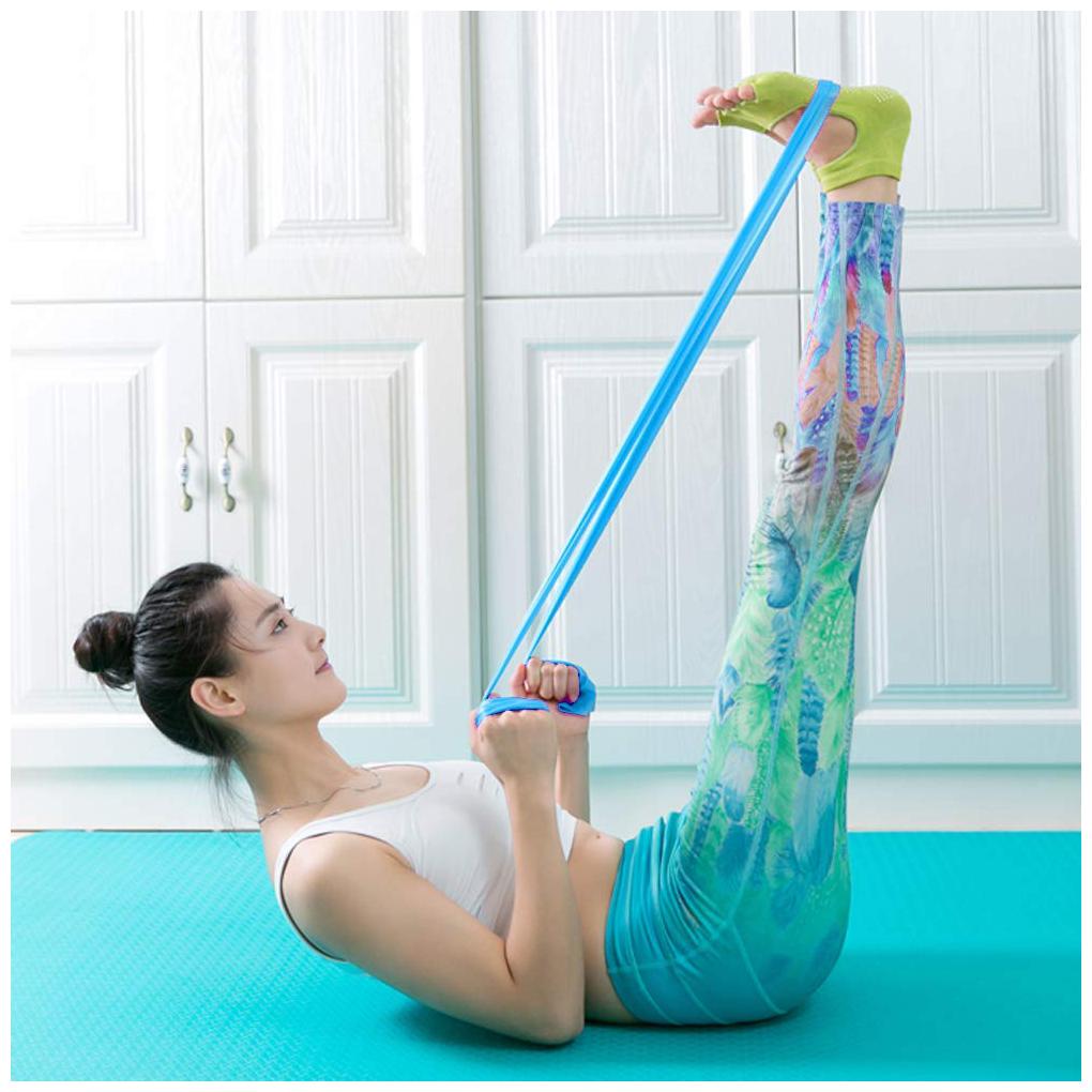 SKYBLUE FASHION FULL BODY EXERCISER Latex Band Fitness Band Resistance Band Heavy Resistance Fitness Band Pack of 1