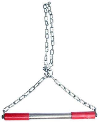 solutions24x7 hanging chin up bar of 6 feet pull up bar (silver)