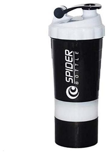 Spider Protein Sipper Shaker Bottle 500 ml