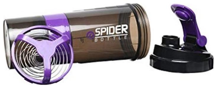 

Spider Shaker Bottle 500ml Sports PURPLE COLOUR