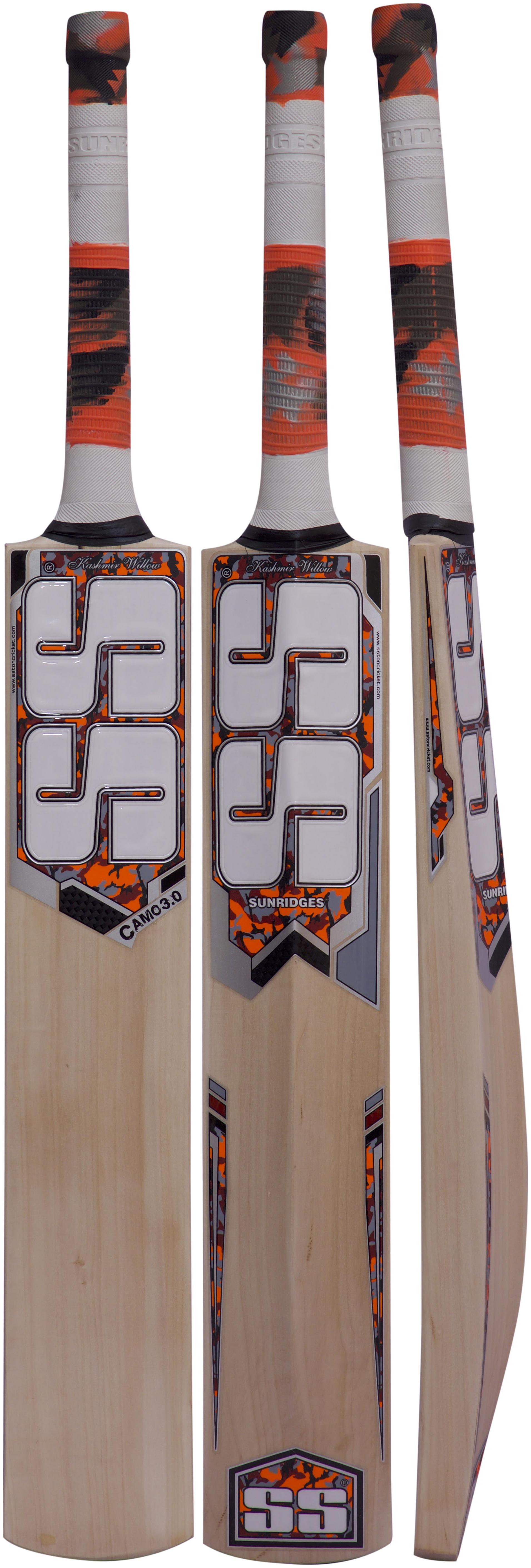 

SS CAMO 3 0 KASHMIR WILLOW CRICKET BAT (SIZE-SH)