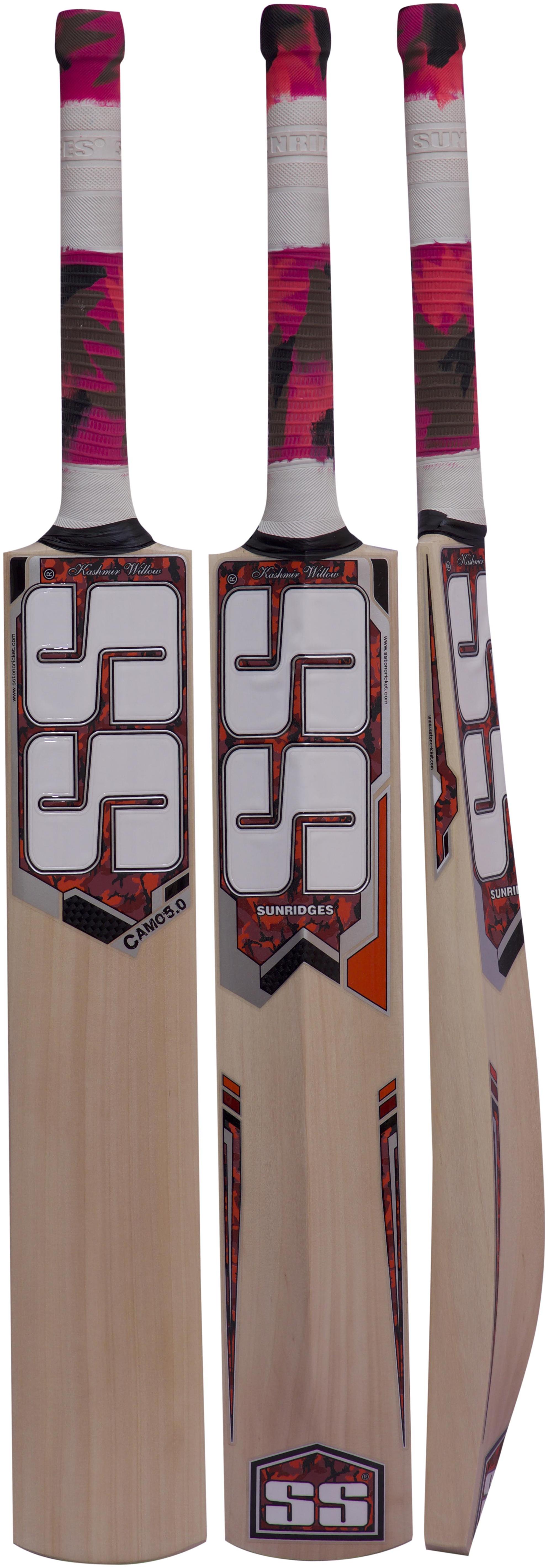 

SS CAMO 5 0 KASHMIR WILLOW CRICKET BAT (SIZE-SH)