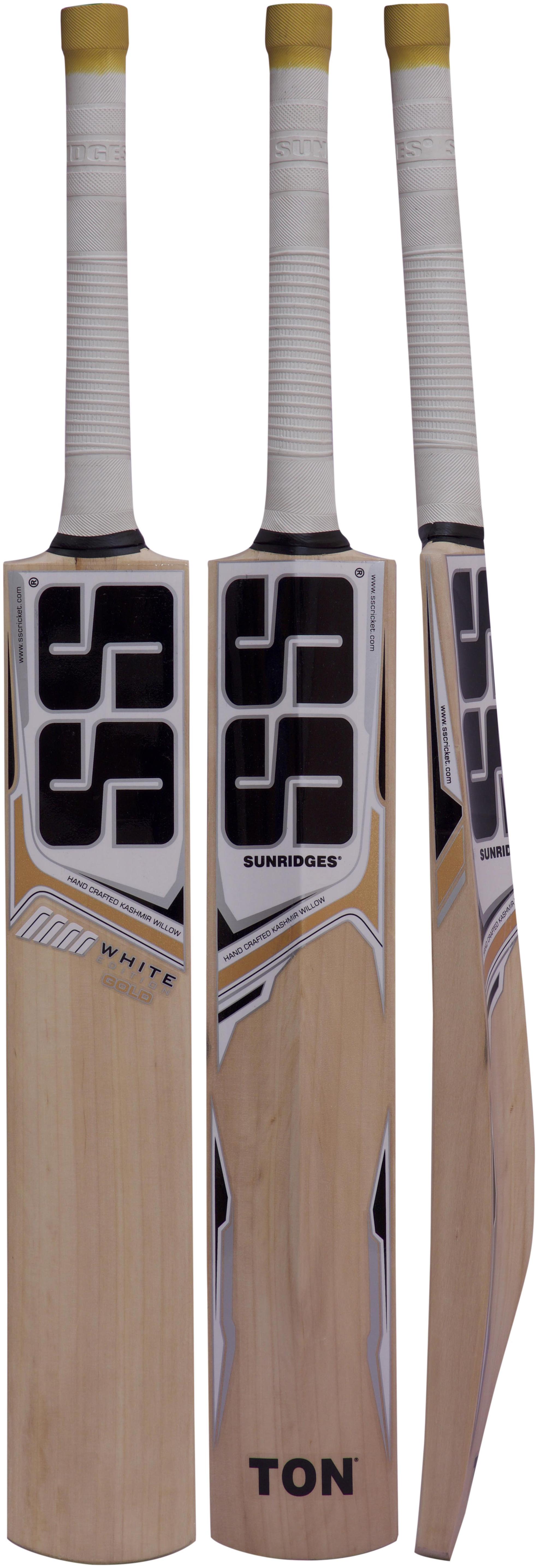 

SS WHITE EDITION GOLD KASHMIR WILLOW CRICKET BAT (SIZE-SH)