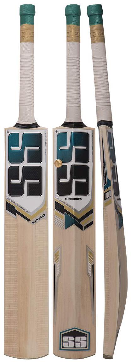 

SS YUVI 20 20 KASHMIR WILLOW CRICKET BAT (SIZE - SH)