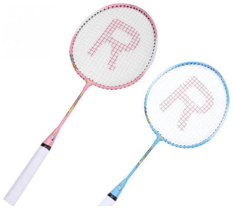 

st gold kids racket Blue Unstrung Badminton Racquet (S3 - Small 100 g)