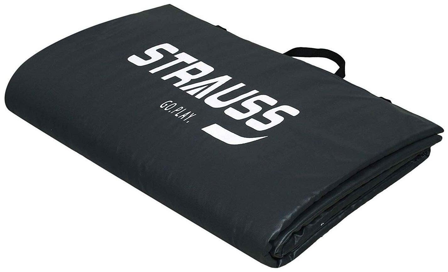 

Strauss Black Foam Yoga mat - 1 pc