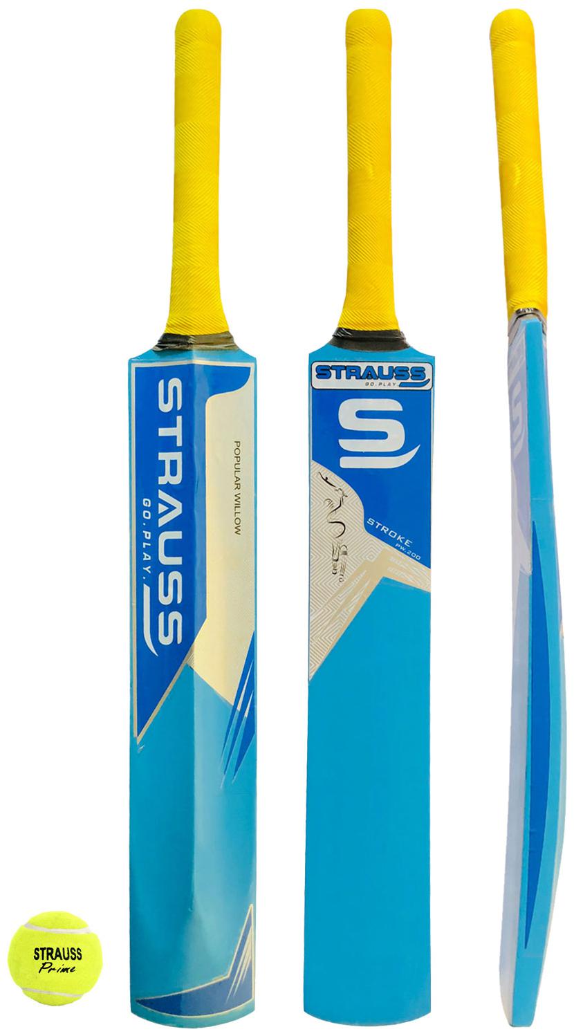 

Strauss PW-200 Popular willow Cricket Bat With Ball
