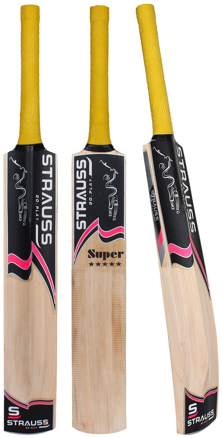

Strauss Super Kashmir Willow Cricket Bat (Size 5)