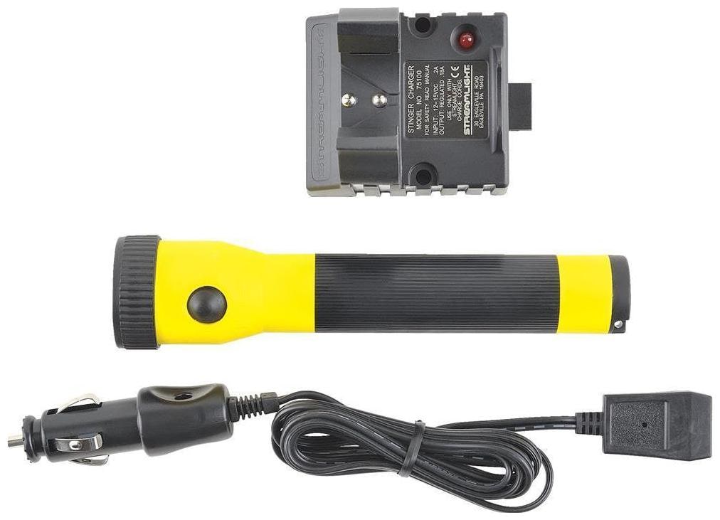

STREAMLIGHT Yellow PolyStinger With AC Charger 76001