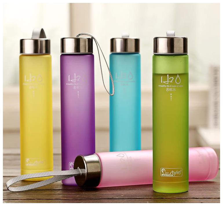

SURSAI New Portable Bike Sports Unbreakable 280ml Plastic Water Bottle Hot Sale Item (Pack of 1)