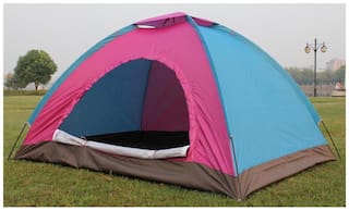 TENT ADVENTURE HIKING CAMPING TENT FOLDABLE INSTANT ADVENTURE CAMP OUTDOOR PICNIC OUTING TENT FAMILY TRIP FOLDING WATERPROOF TENT FOR 6 PERSONS