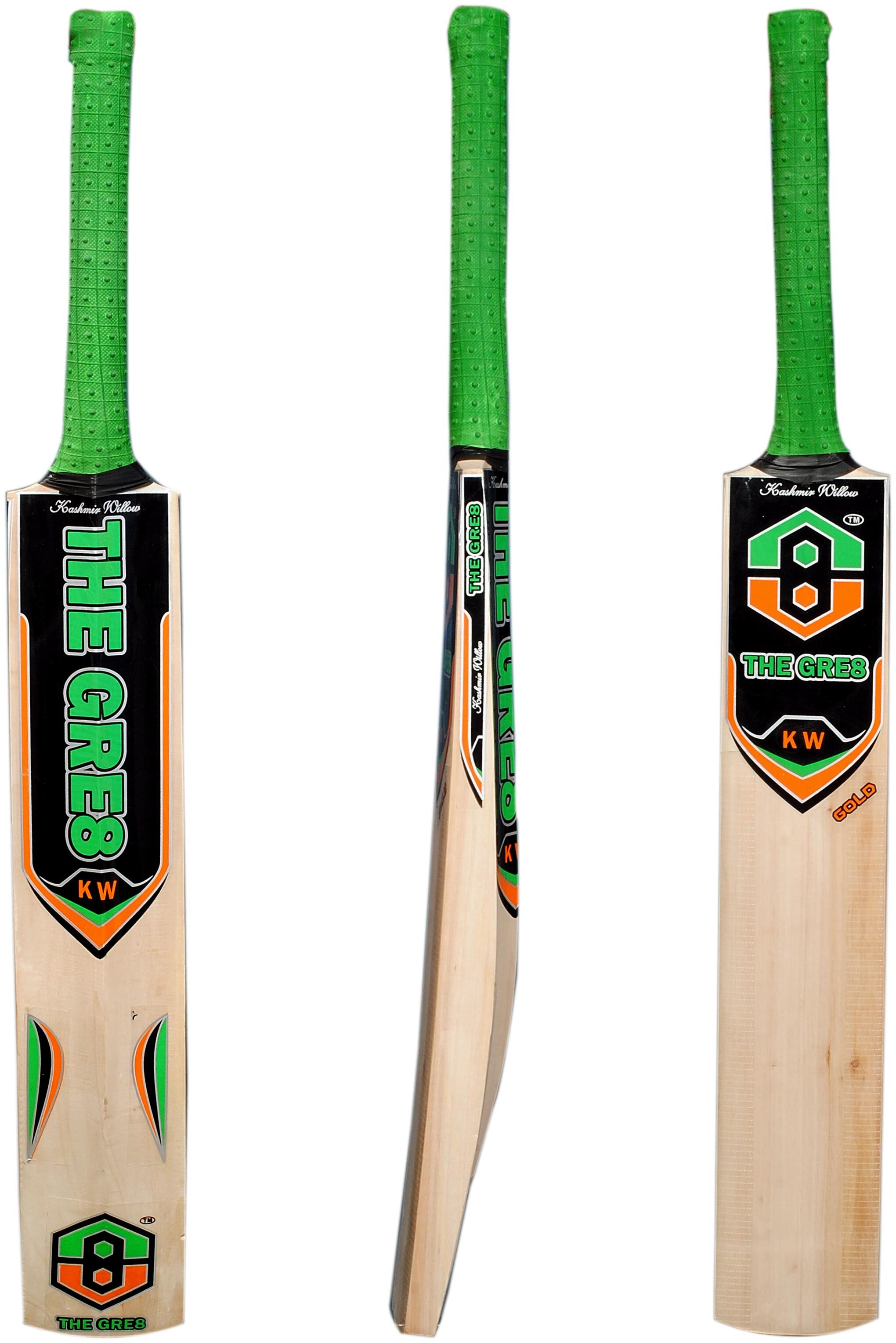 

The gre8 TG2020 cricket bat Kashmir Willow (Full Size) for mens Heavy Tennis Ball Only Hard and Soft balls Light Weight