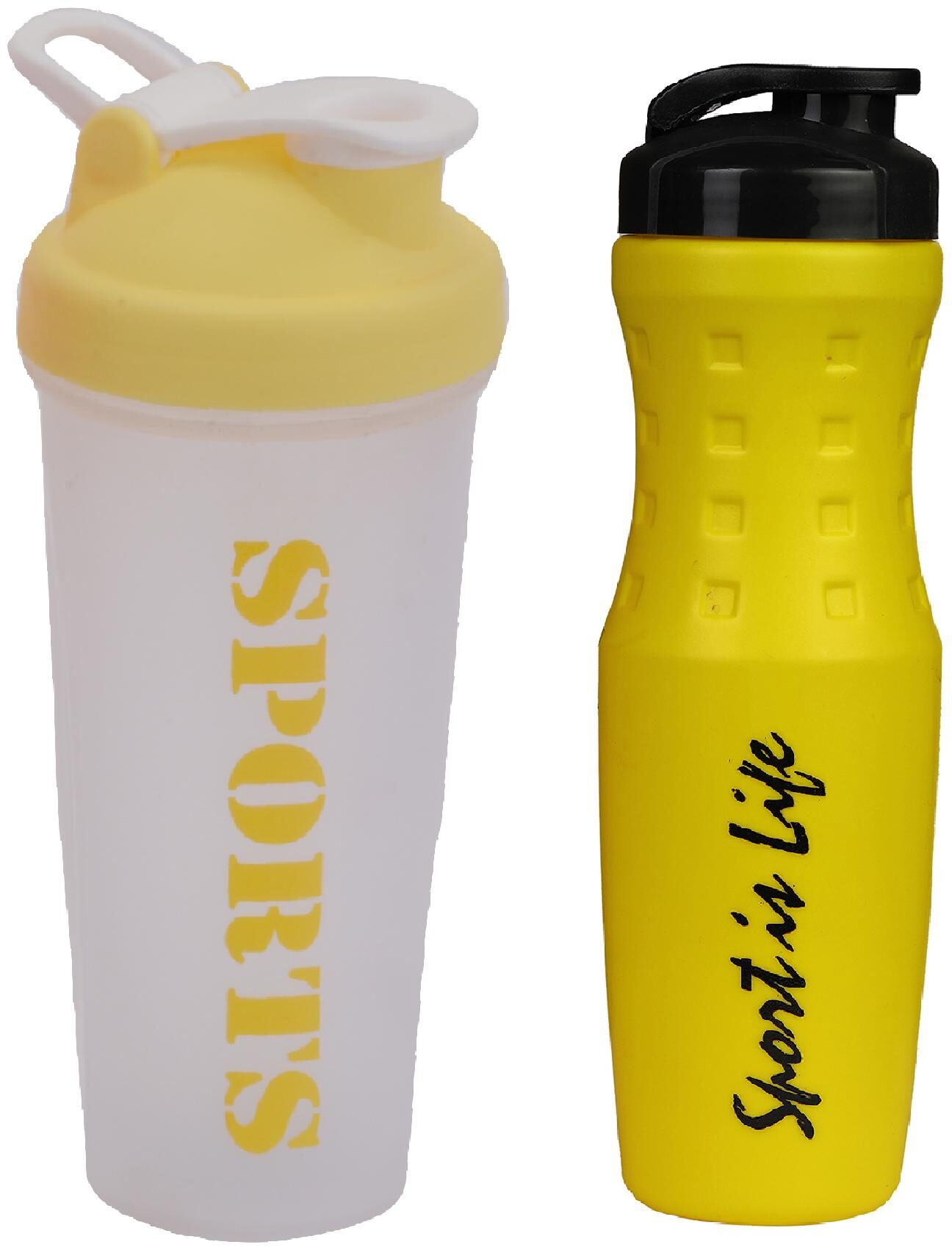 

True Indian Special Combo Pack Buy 1 get 1 Free Sport Shaker and Sipper Bottle Protein Shaker Gym and Water Bottle (Pack of 2)